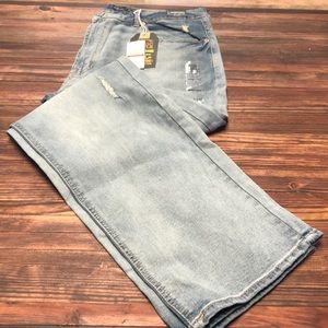 Men’s indigo people premium quality straight jeans